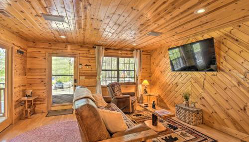 Cozy Hiawassee Cabin with Fire Pit and Mtn Views! - Foto 5