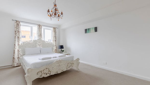 Well Located 2BD Flat 20 Mins to Tower Bridge! - Foto 4, Habitación