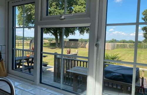 Near Woodbridge The Annexe Eyke Fantastic views with Dog secure Garden and Paddock - Foto 14