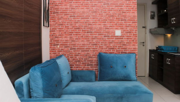 Cozy Stay And Tranquil Studio Patraland Urbano Apartment - Foto 3, Habitación