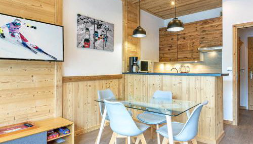Grand Studio cabine, balcon, parking, centre La Clusaz - FR-1-437-85 - Foto 5