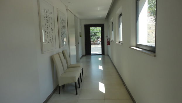 Zona de estar del vestíbulo