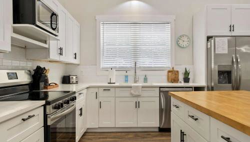 Secluded 3BR Cabin Lake Access & Resort Perks - Foto 5, stove, dishwasher, toaster