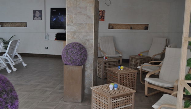 Sala de estar do lobby