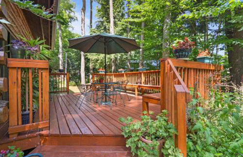 Beautiful Log Cabin Wooded Lake Access Interlochen Arts Academy - Foto 1