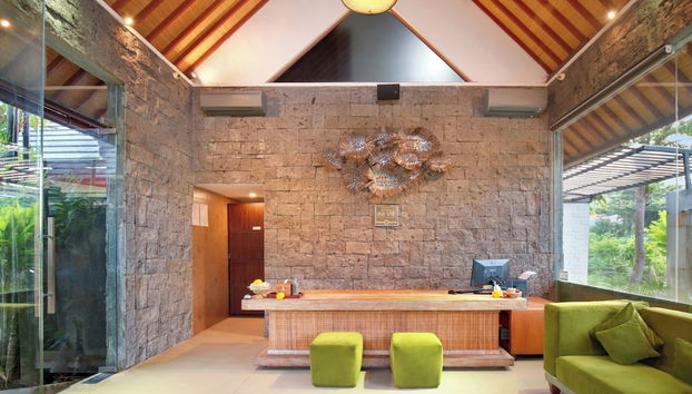 Zona de estar del vestíbulo