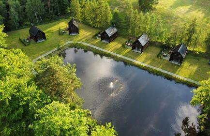 Przystanek Kistówko komfortowe domki z jacuzzi, staw wędkarski, kominek, las, przestrzeń - Foto 58