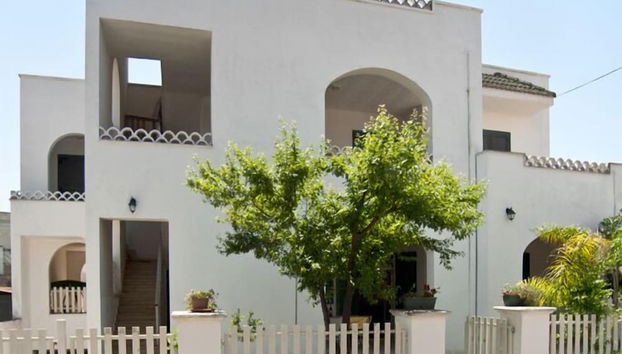 Façade de l’hébergement