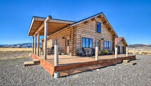 Stunning Mountain Views Livingston Cabin with Deck! - Foto 3