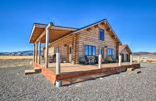 Stunning Mountain Views Livingston Cabin with Deck! - Foto 3