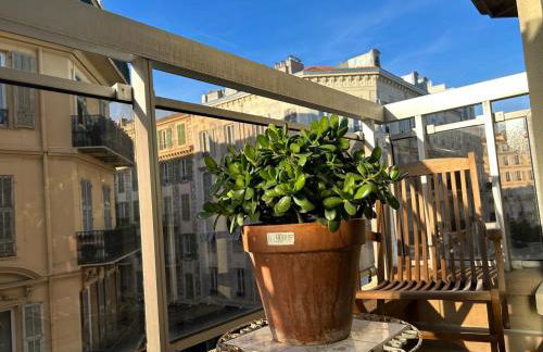 Nice la Belle, city centre 1 bed, 2 terrace, quiet - Foto 21