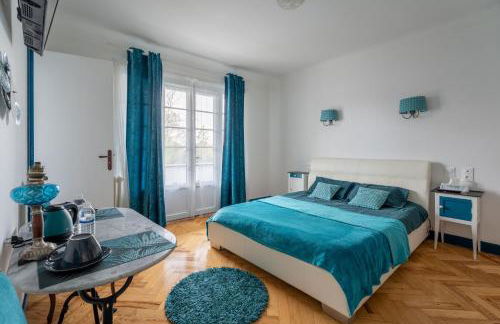 Maison Art Deco-5 salles de bains, 1 suite, piscine, clim, parking - Foto 64