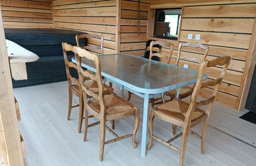Mobil-home isolé avec jacuzzi - la Cubanière - Foto 3