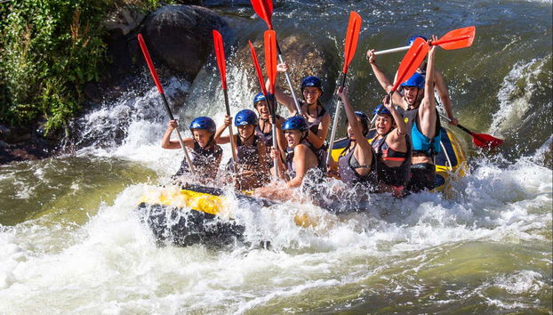 À toute vitesse dans les rapides du canal olympique