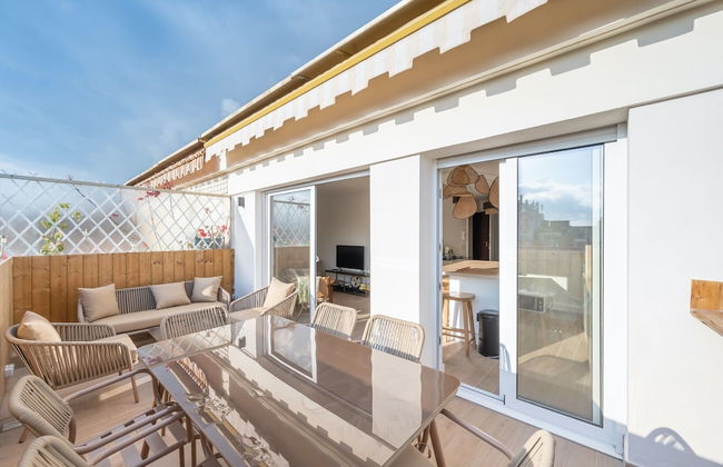 Beautiful Flat With Terrace - Carre D'or Cannes - Foto 16