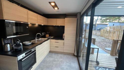 Cottage Jullouville Piscine Chauffée Accès Plage Baie du Mont Saint Michel - Foto 4, stove, dishwasher, pet friendly, toaster, minibar