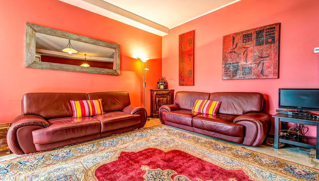 Coin salon dans le hall