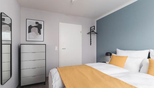 DELUXE APARTMENT 2 Schlafzimmer - Aufzug - kostenlos Parken - Balkon - Messe Flughafen - Foto 4, wardrobe