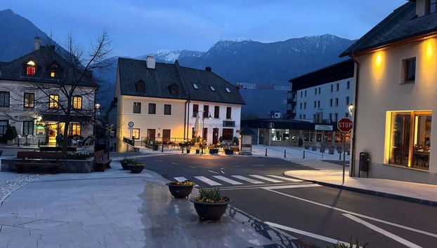 Visit the charming town of Bovec