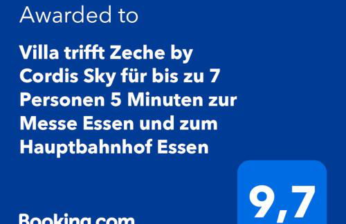 Villa trifft Zeche by Cordis Sky für bis zu 7 Personen 5 Minuten zur Messe Essen und zum Hauptbahnhof Essen - Foto 2