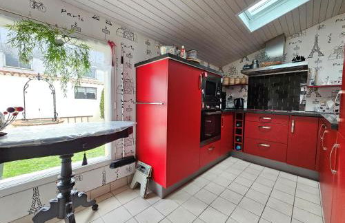 Maison confortable avec véranda et jardin, 4 pers, animaux sur demande - FR-1-476-88 - Foto 8