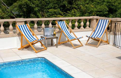 The New School Rooms - Beautiful, Georgian Apartment with Private Heated Pool and Hot Tub Sleeps 12 with Wifi and Parking near Bath - Foto 14