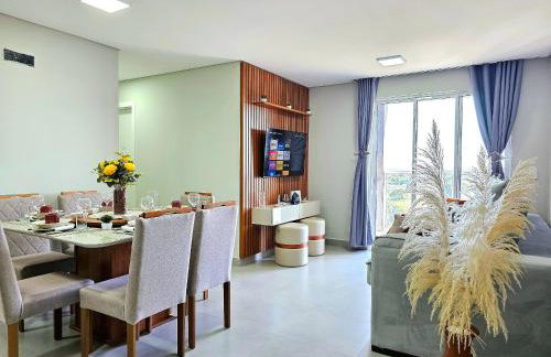 Apt NOVO vista linda das 3 fronteiras roda gigante - Foto 35
