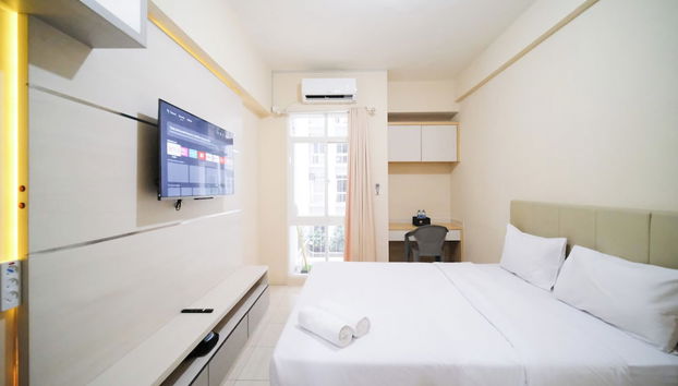 Simple And Comfortable Living Studio At Bale Hinggil Apartment - Foto 3, Habitación