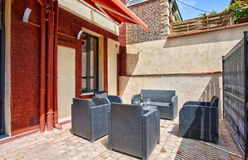 VILLA 139 LA VAGUE - FRONT DE MER - appartement contemporain et terrasse sur cour - 2 à 6 personnes - Rez-de-chaussée - Photo 13