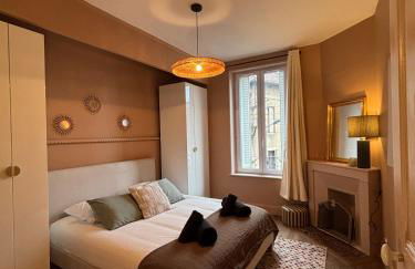 Cocon rétro 2 chambres, 6 personnes, Centre Pont-à-Mousson - Foto 9