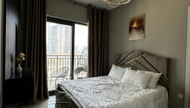 1BHK in Business Bay close to metro - Foto 3, Habitación