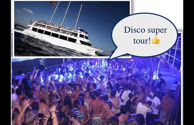Da Alanya e Side: trasferimento al tour in barca della discoteca notturna - Foto 12