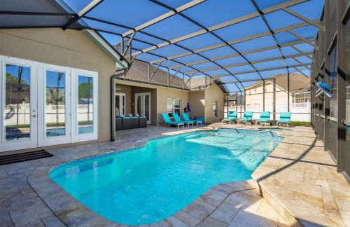 Luxury Mansion Pool Hot Tub Theater Outdoor Kitchen BBQ GM RM 2 Miles Disney - Foto 57