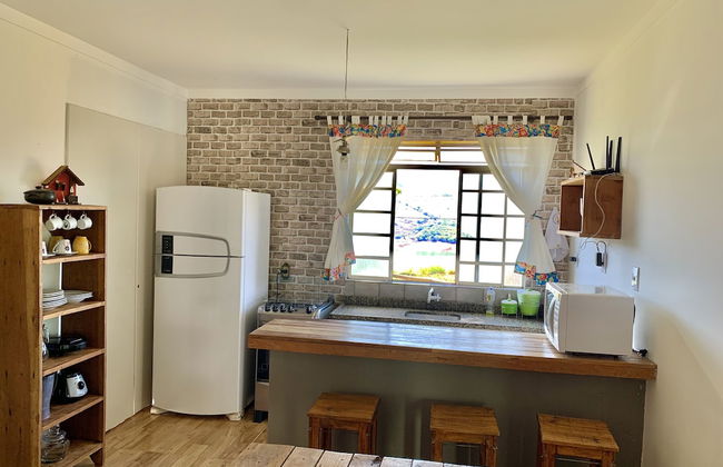 Charme e Aconchego - Casa para 10 pessoas com 3 quartos - Foto 7