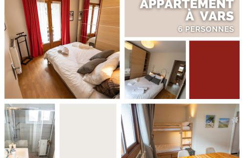 Cosy T2 6p - vue imprenable sur la station de Vars - Foto 4