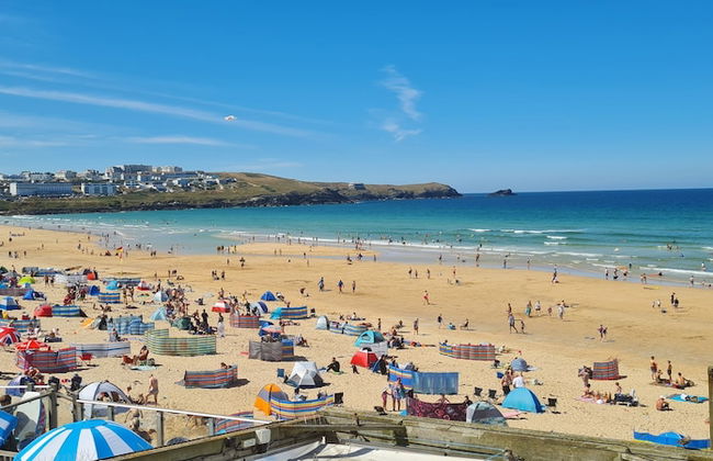 Adorable Caravan in Newquay Bay Resorts Nb98 - Foto 12