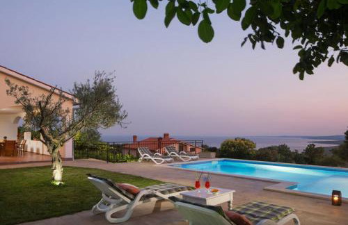 Beautiful villa Marevista with sea view and pool in Labin near Rabac - Foto 42