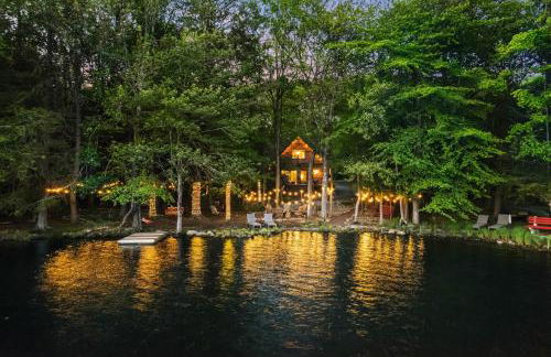 Lakehouse with Boats, MiniGolf, Sauna, HotTub, Swings and Playground! - Foto 69