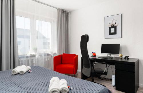 MOLA Apartments-Geräumiges Apartment in Wetter bis 6 Personen, XXL Couch, Parkplatz und WLAN - Foto 18