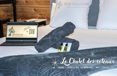 ORBIS - "Le Chalet des coteaux" - Cadre magnifique - Terrasse sans vis-à-vis - Parking privé - WiFi - Foto 29