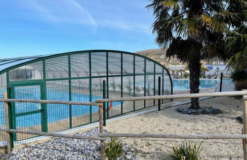 Mobil Home récent en Camping 5 étoiles sur la côte de Normandie plage 1400 m - Photo 11