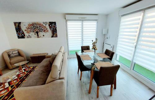 Cosy Home 1 - Spacieux 3 pièces avec parking - 30 min de Paris - Foto 5