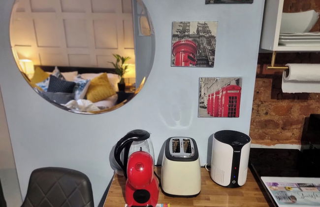 Charming 1-bed Studio Annex,parking,kitchen,wifi - Foto 3