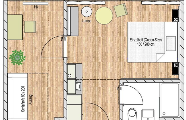 Boardinghouse Das RUNDUM - Foto 41