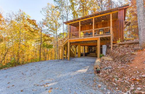 Cozy Cabin Retreat w/ Hot Tub & Nature Views - Foto 33