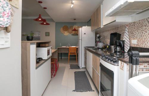 Apartamento Praia do Tombo Guarujá 120m do mar - Foto 52