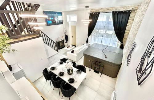 loft des désirs hammam, jacuzzi - Foto 5