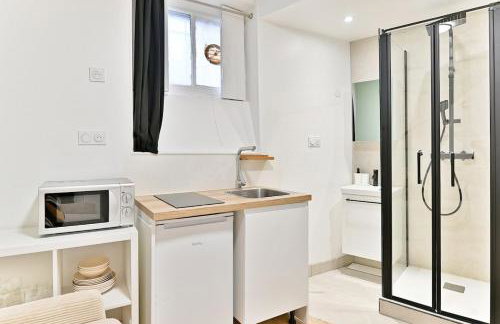 Small air-conditioned studio - Pereire - Foto 18
