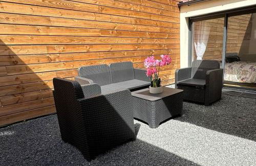 Le Briand Appartement 4étoiles Nancy Thermal Cosy avec Terrasse Wifi - Foto 22