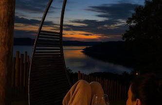 Chalé Mirante, piscina, cachoeira, lago e vista espetacular em Alexânia Goiás - Foto 46